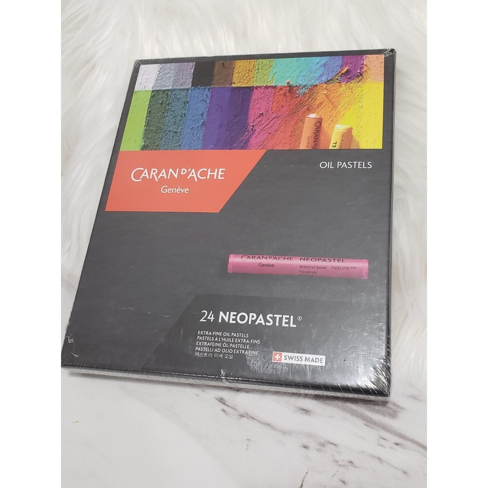 NEW Neopastel Oil Pastels‎ Set Of 24 (7400.324) Caran D'ache